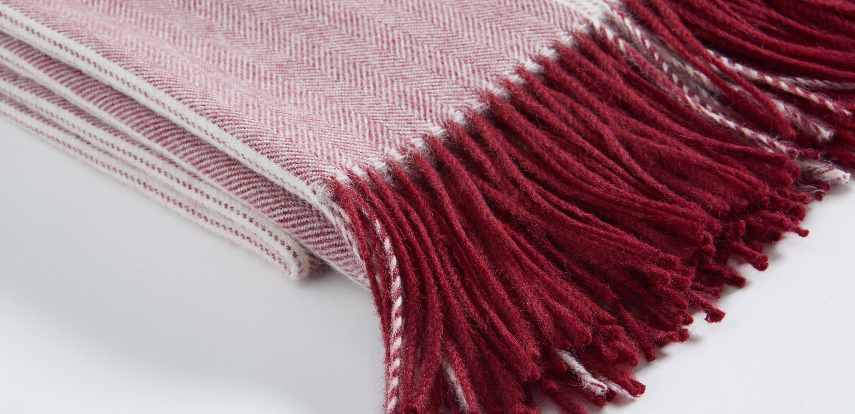 Herringbone Stripe Alpaca Throw_2