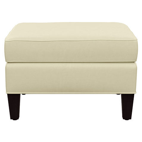 Collin Leather Ottoman image