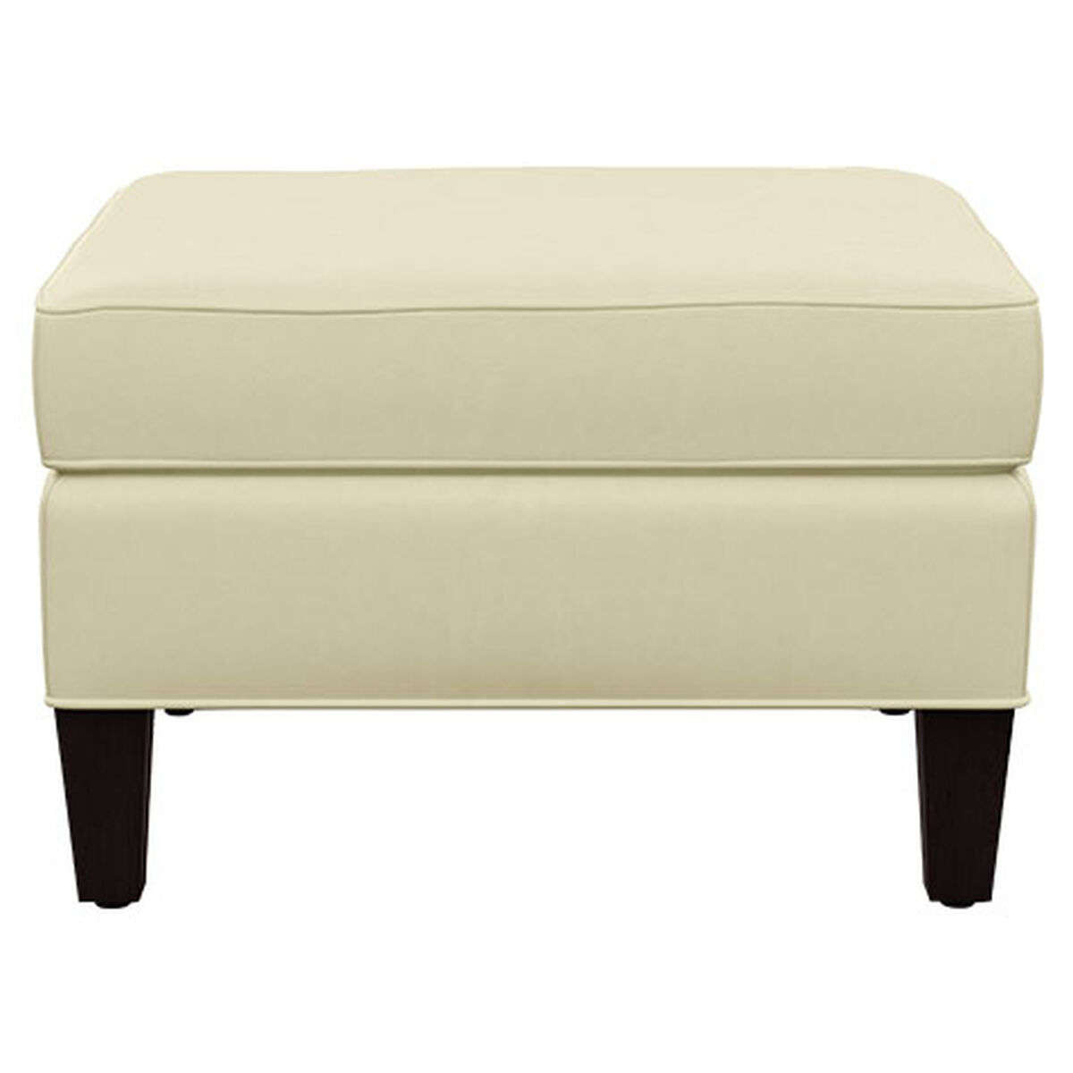 Collin Leather Ottoman