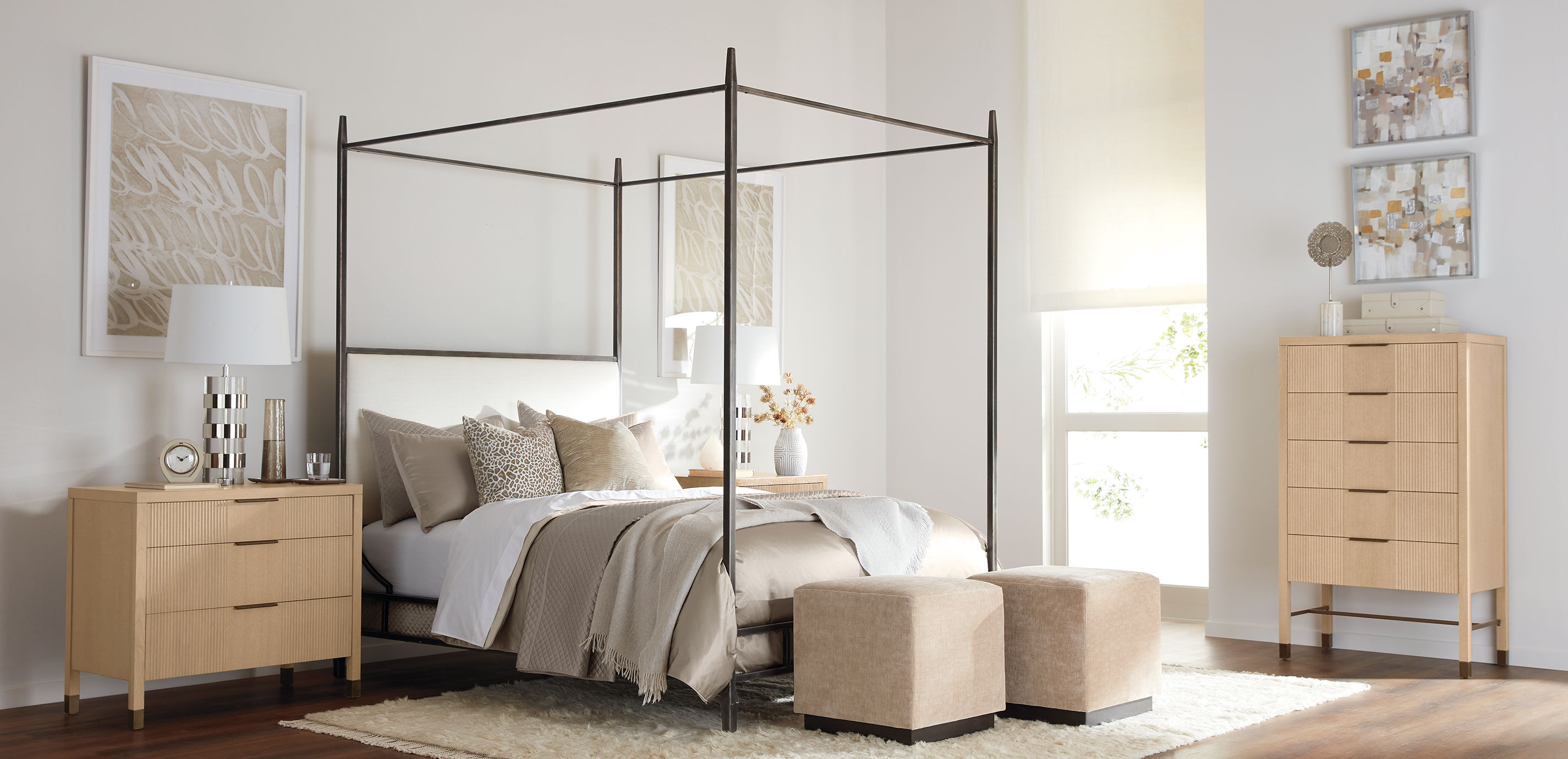 Salena Quilted Coverlet and Shams, Taupe_9