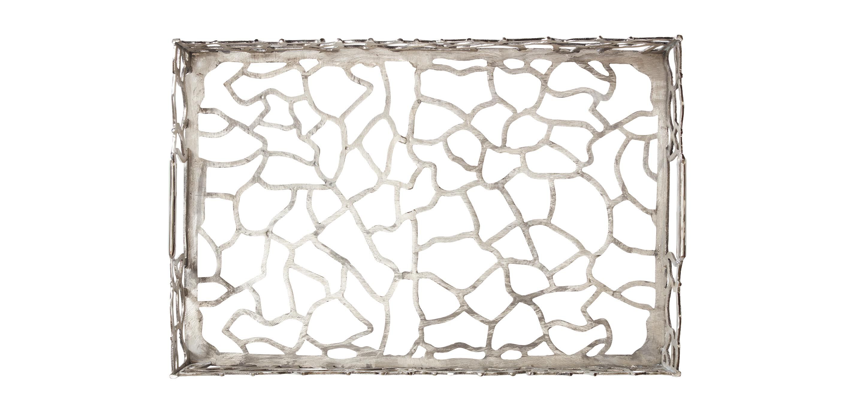 Rectangular Nickel Coral Tray_3