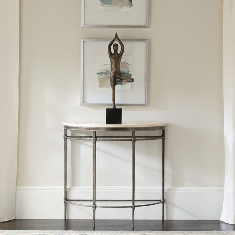 Vida Stone-Top Demilune Console Product Tile Hover Image 138347S  127