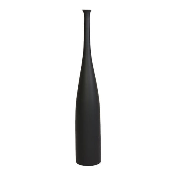 Issa Tall Black Vase
