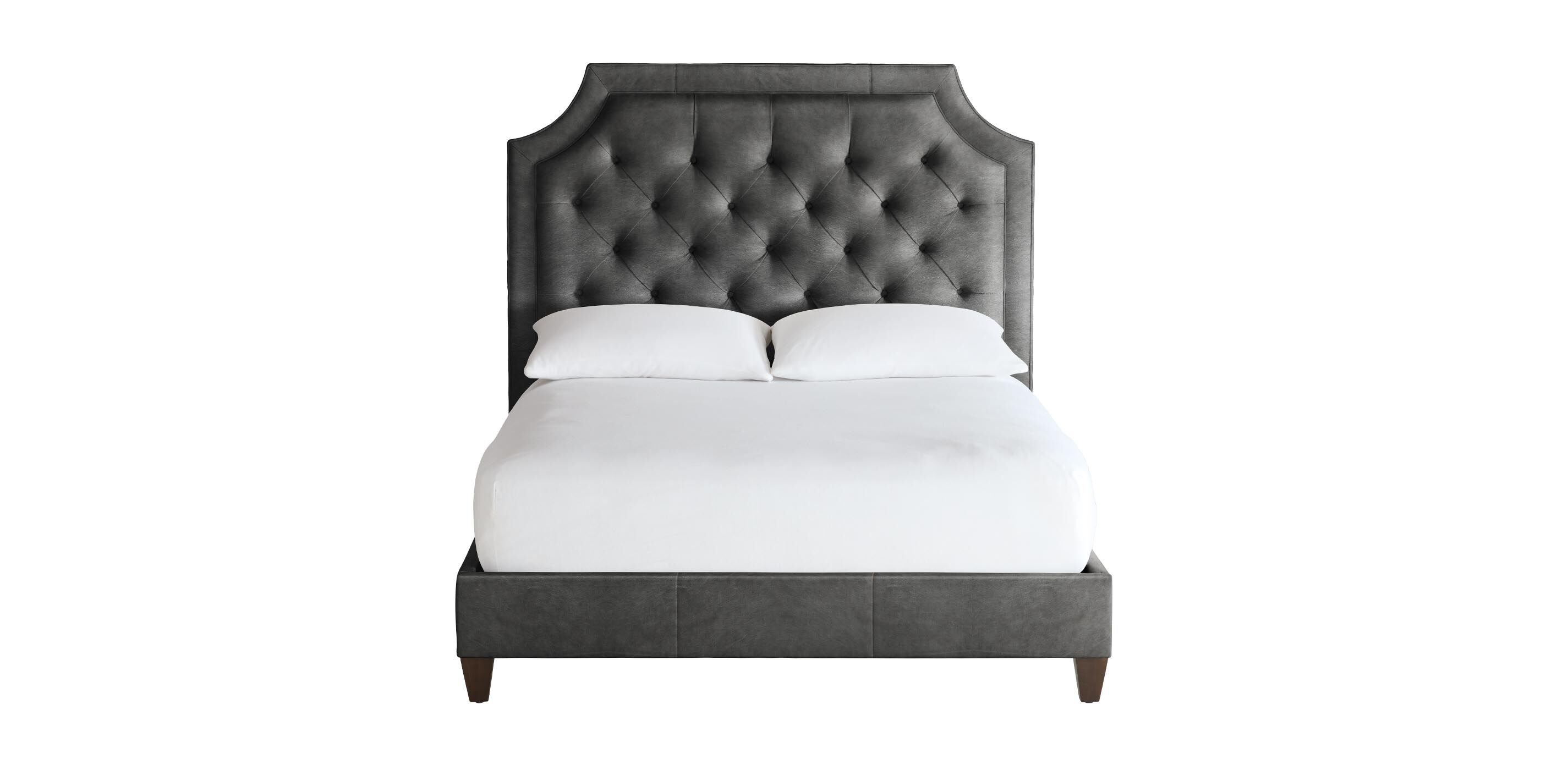 Lianna Custom Leather Bed