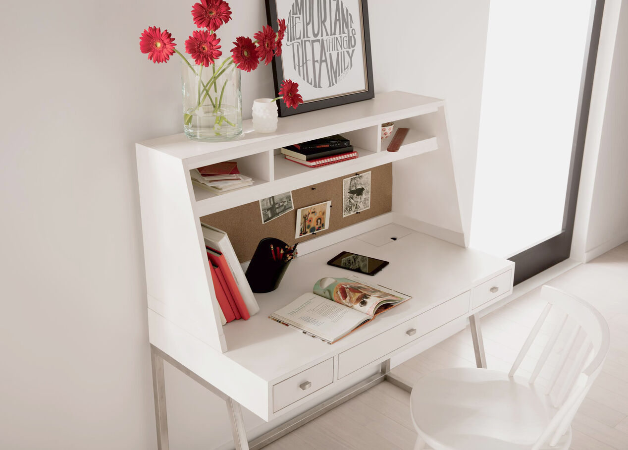 Animators Desk With Hutch desks Ethan Allen