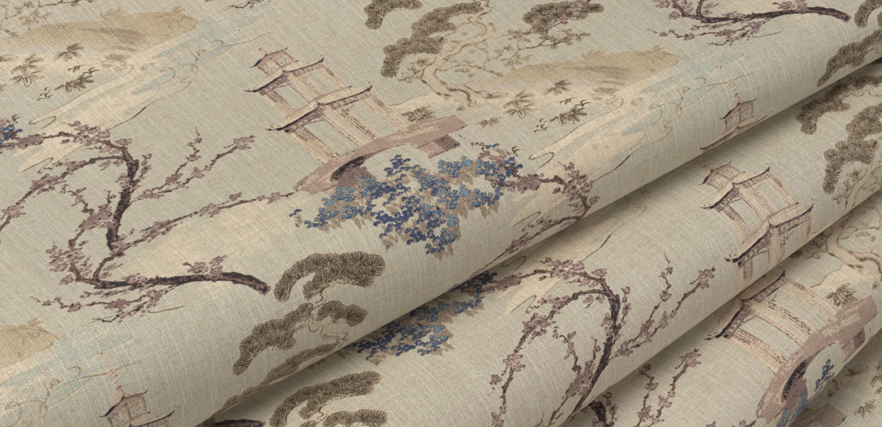 Zen Garden Vapor Fabric By the Yard_1