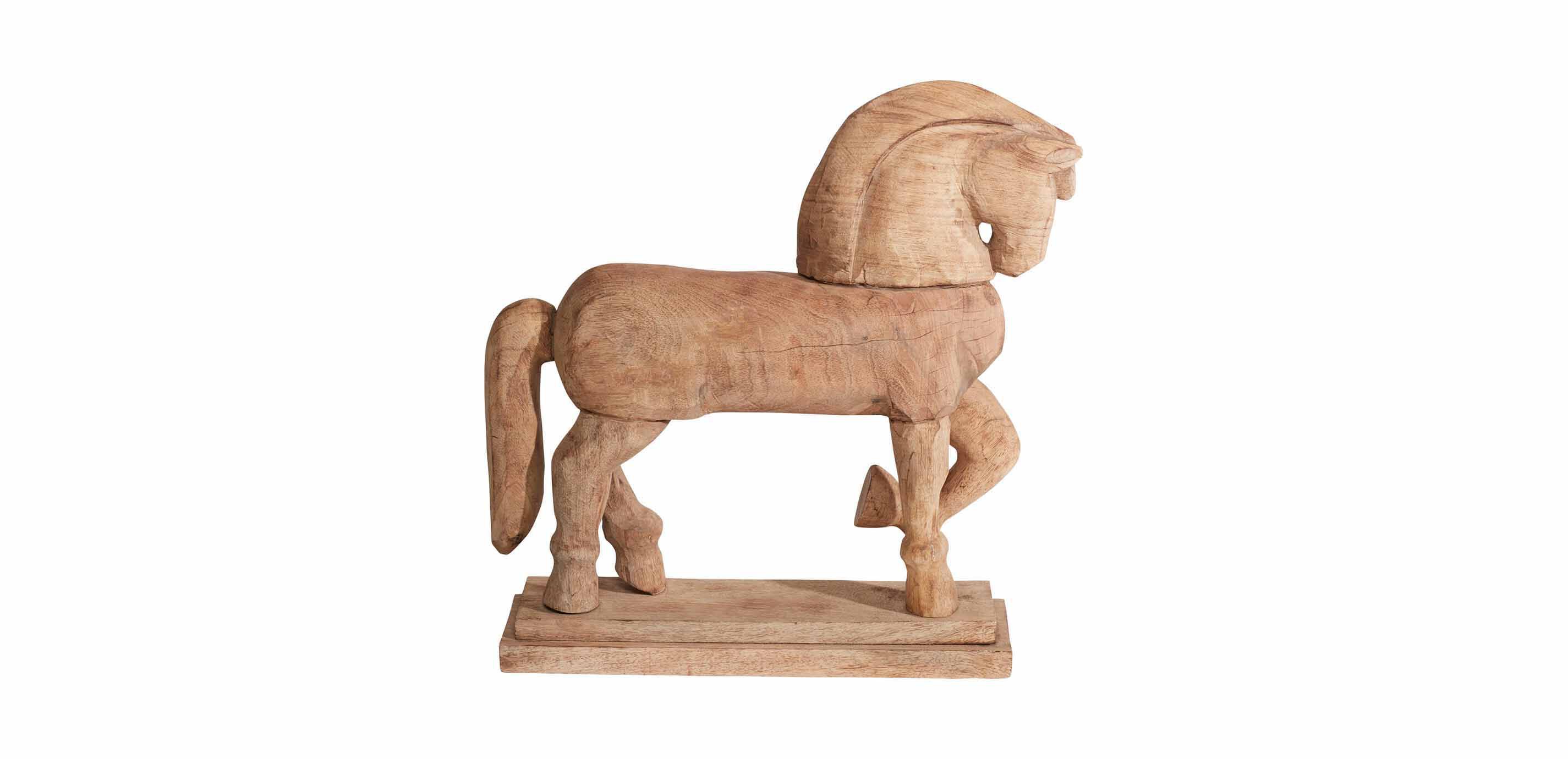 Campolina Wood Horse Sculpture_1