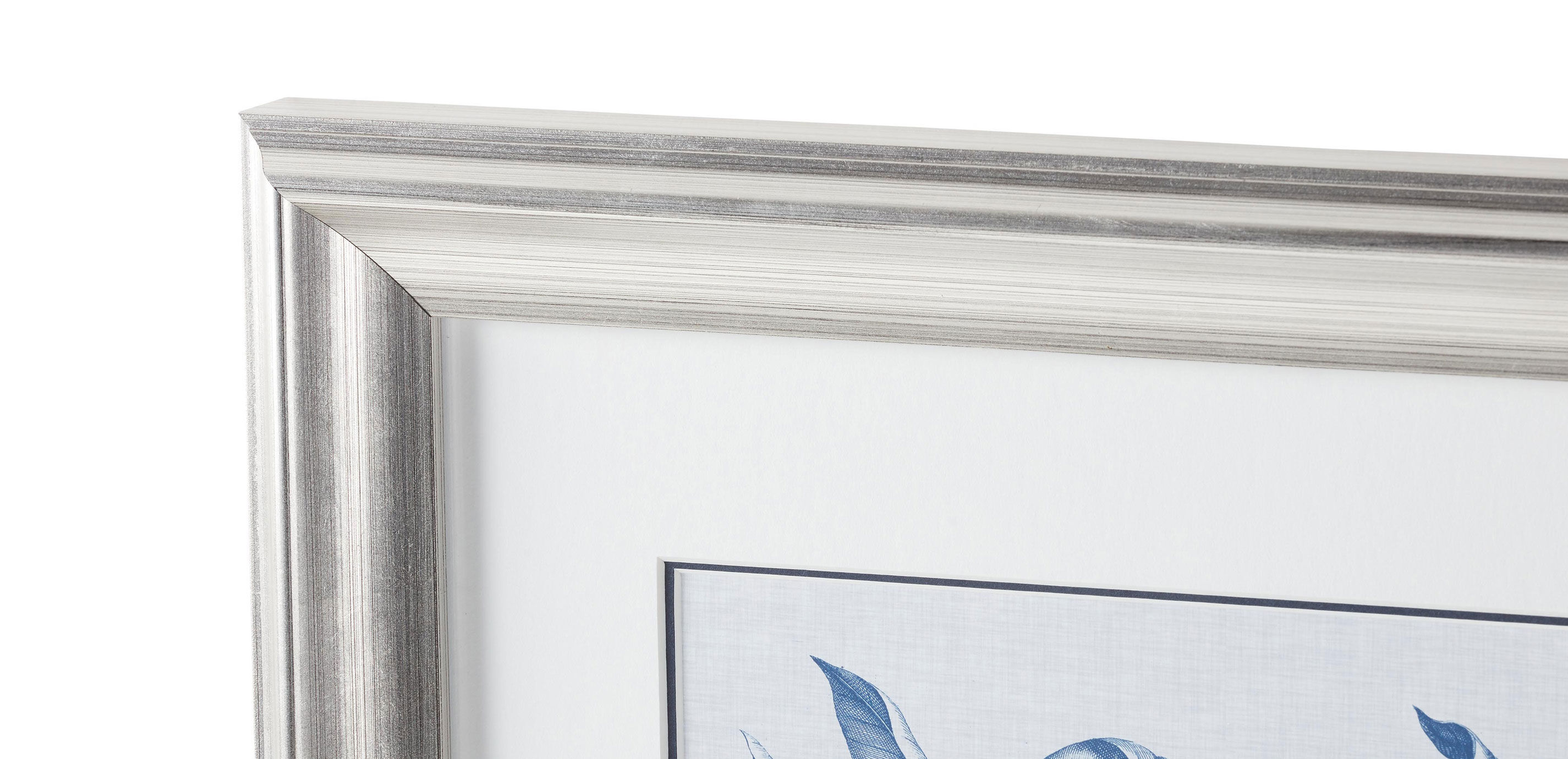 Navy and Linen Botanical I_1