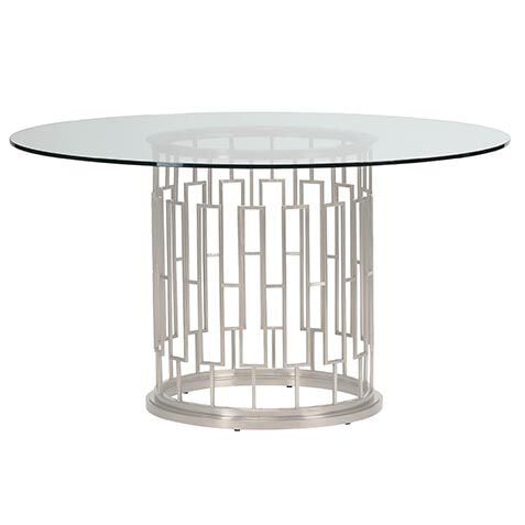 Teresa Round Glass Dining Table image