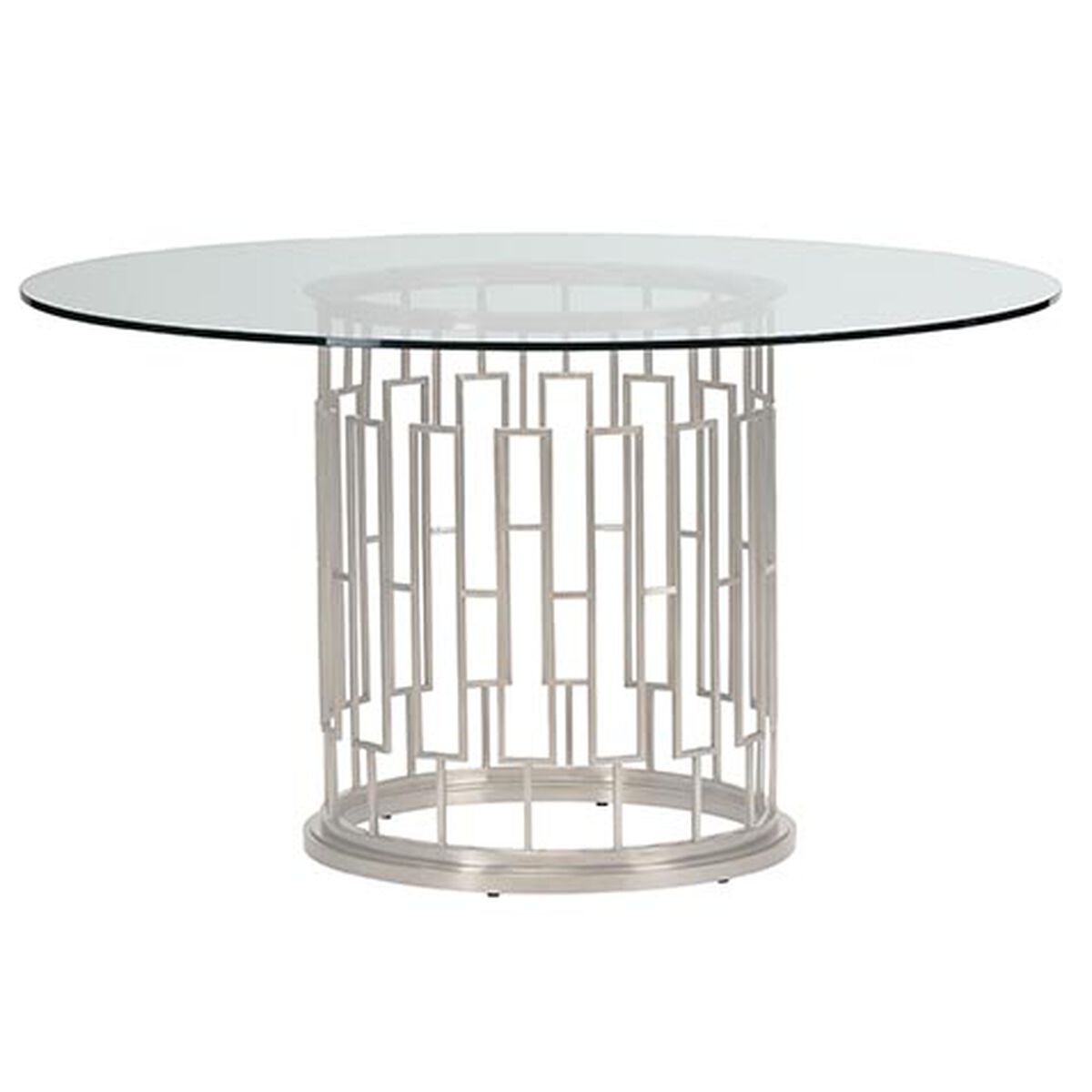 Teresa Round Glass Dining Table