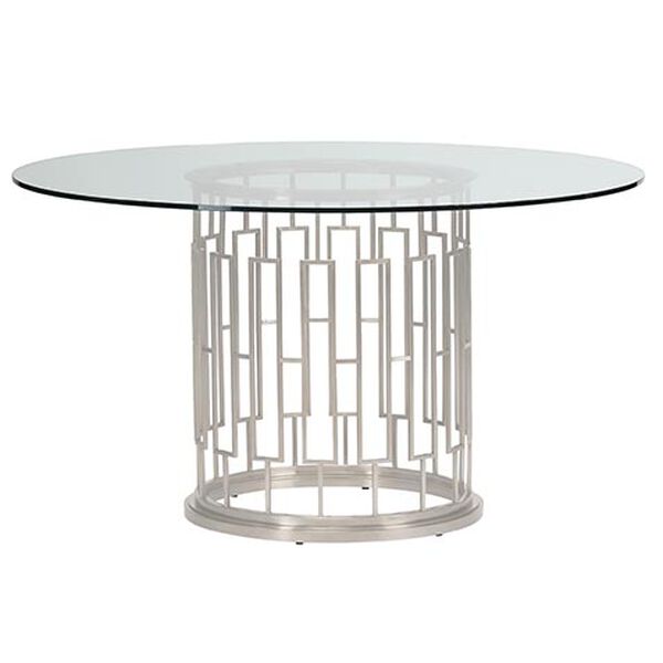 Teresa Round Glass Dining Table
