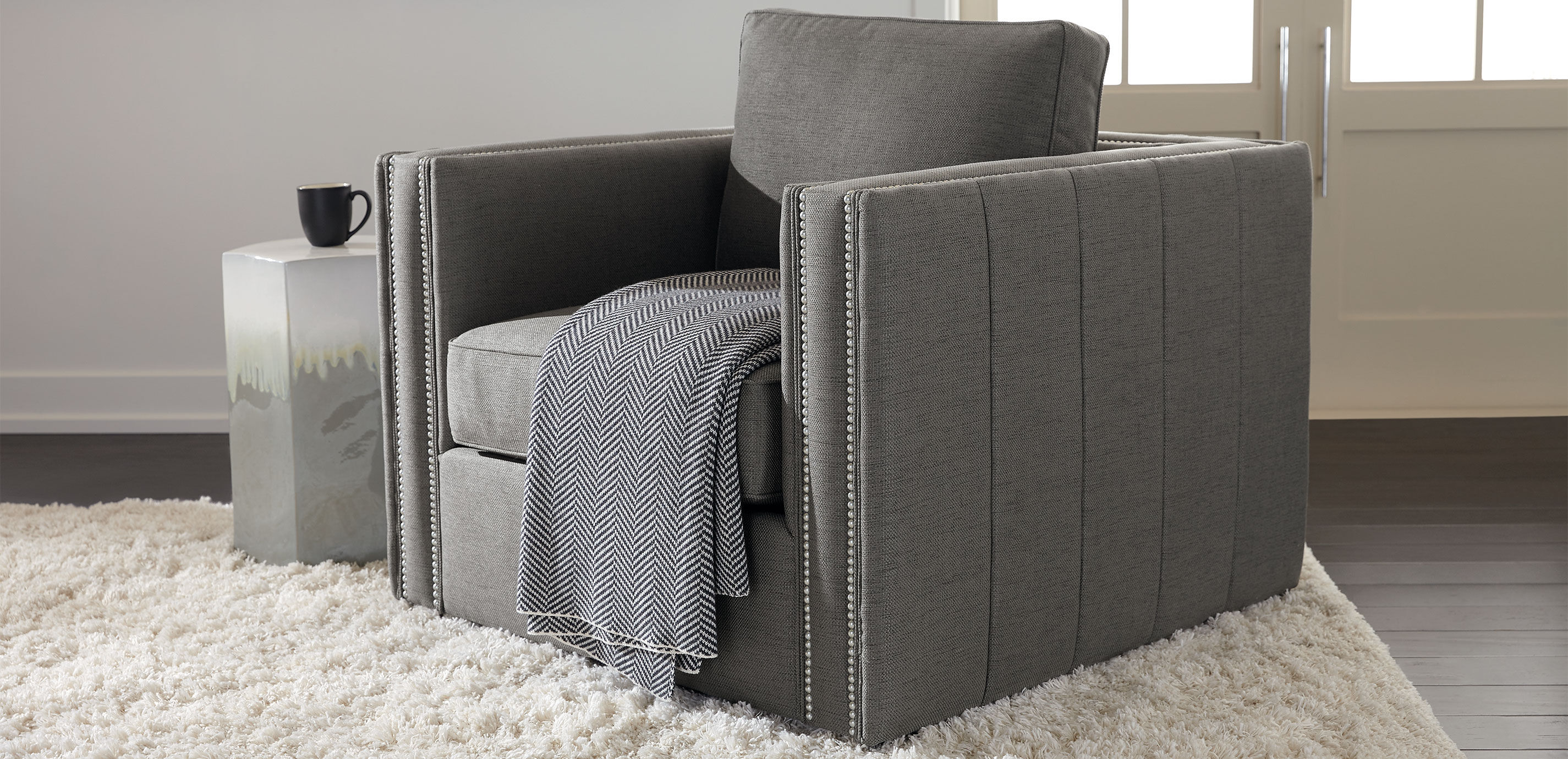 Wool Herringbone Throw_5