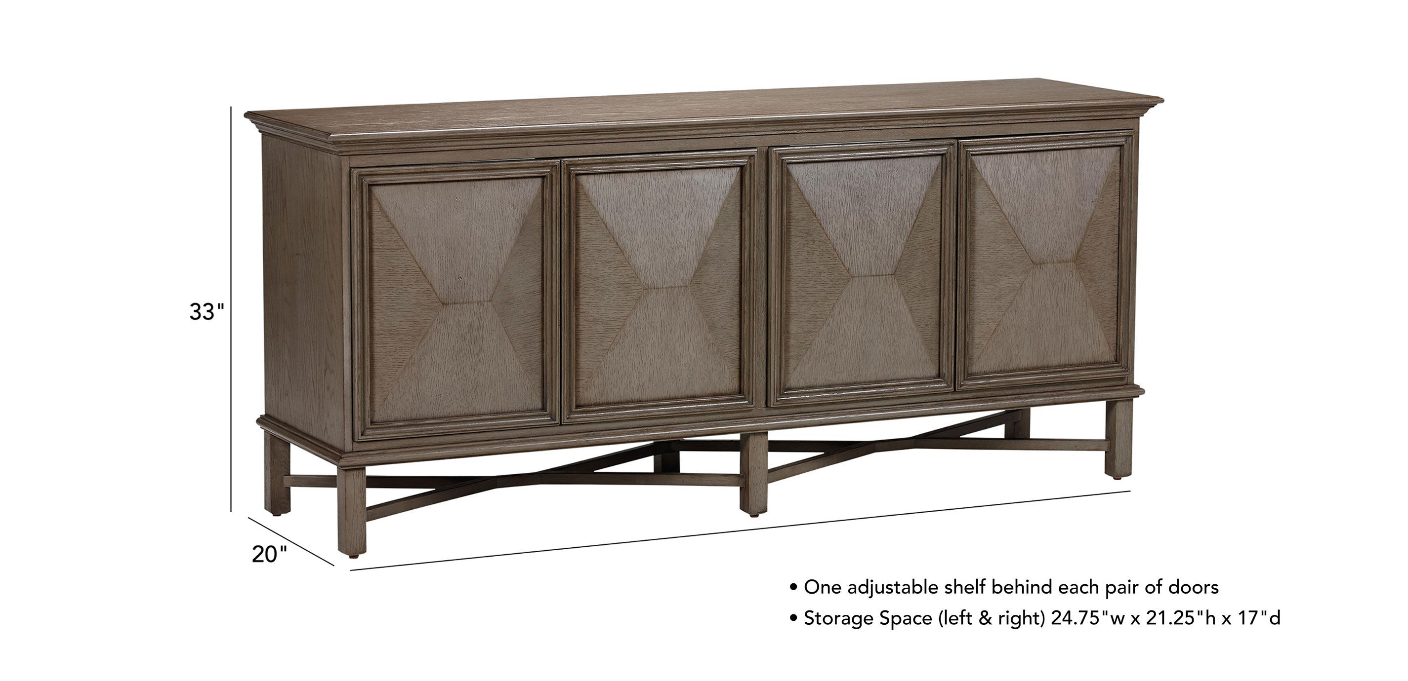 Ethan allen sale buffet