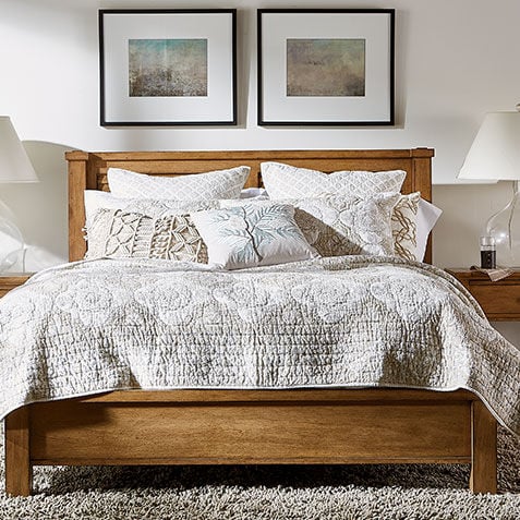 Ethan allen queen on sale bedroom set