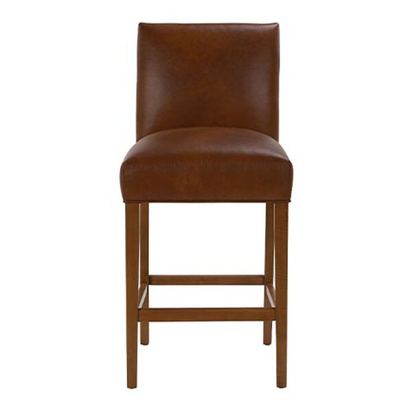 Thomas Leather Barstool