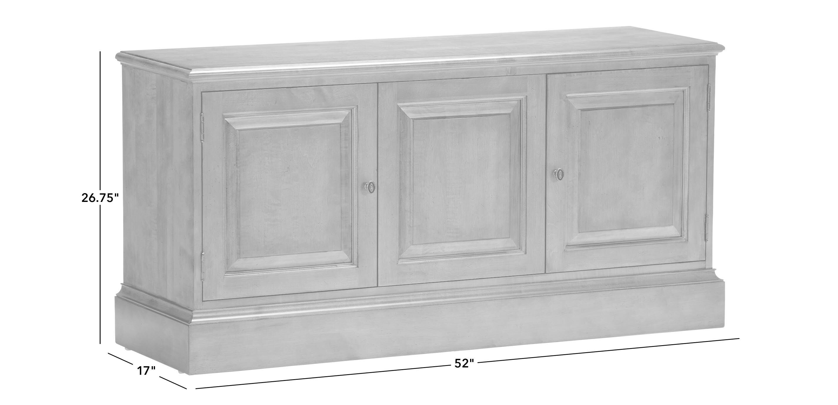 Villa Three-Door Media Cabinet_1