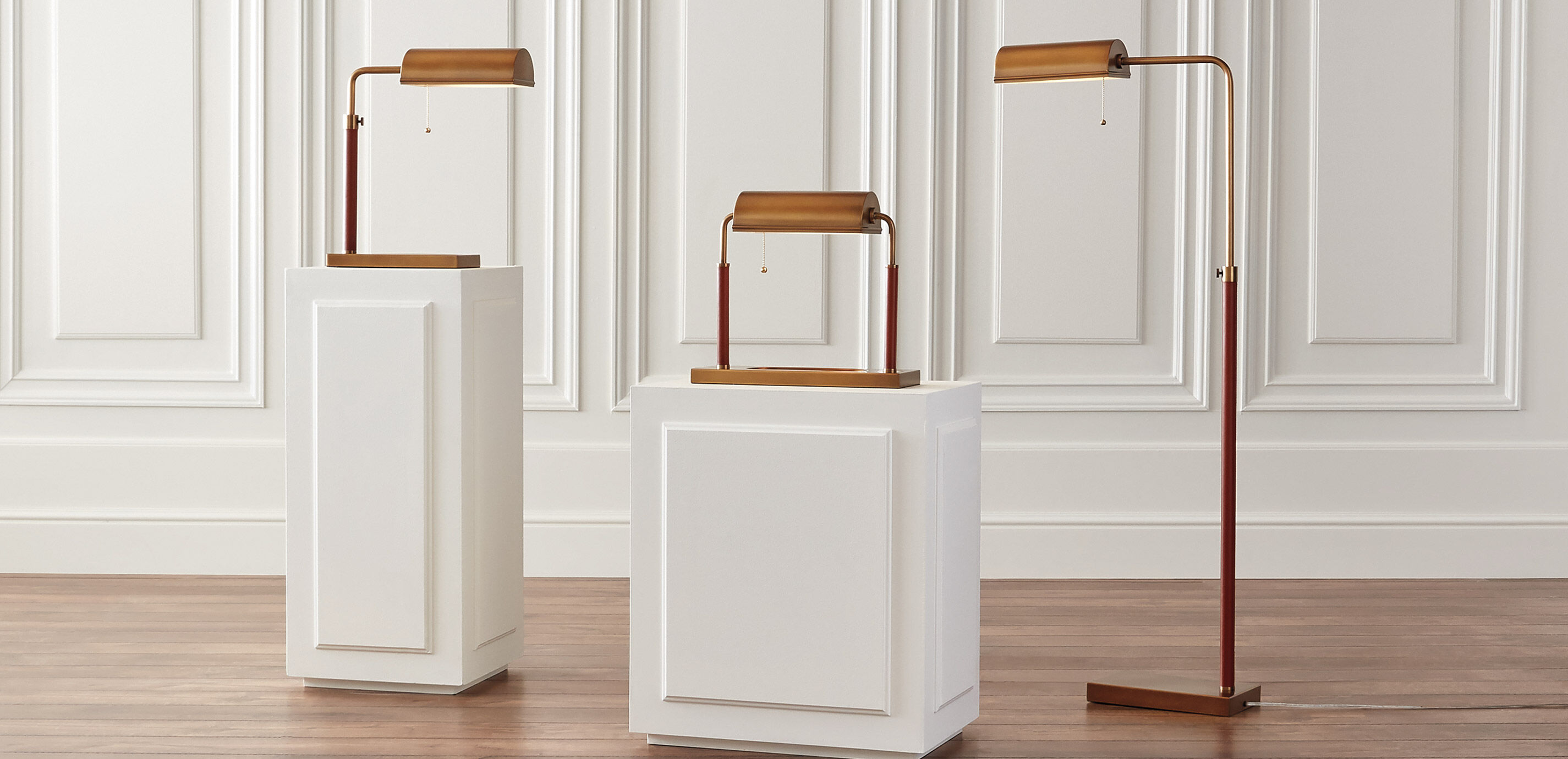 Wesley Brass Banker's Lamp_6