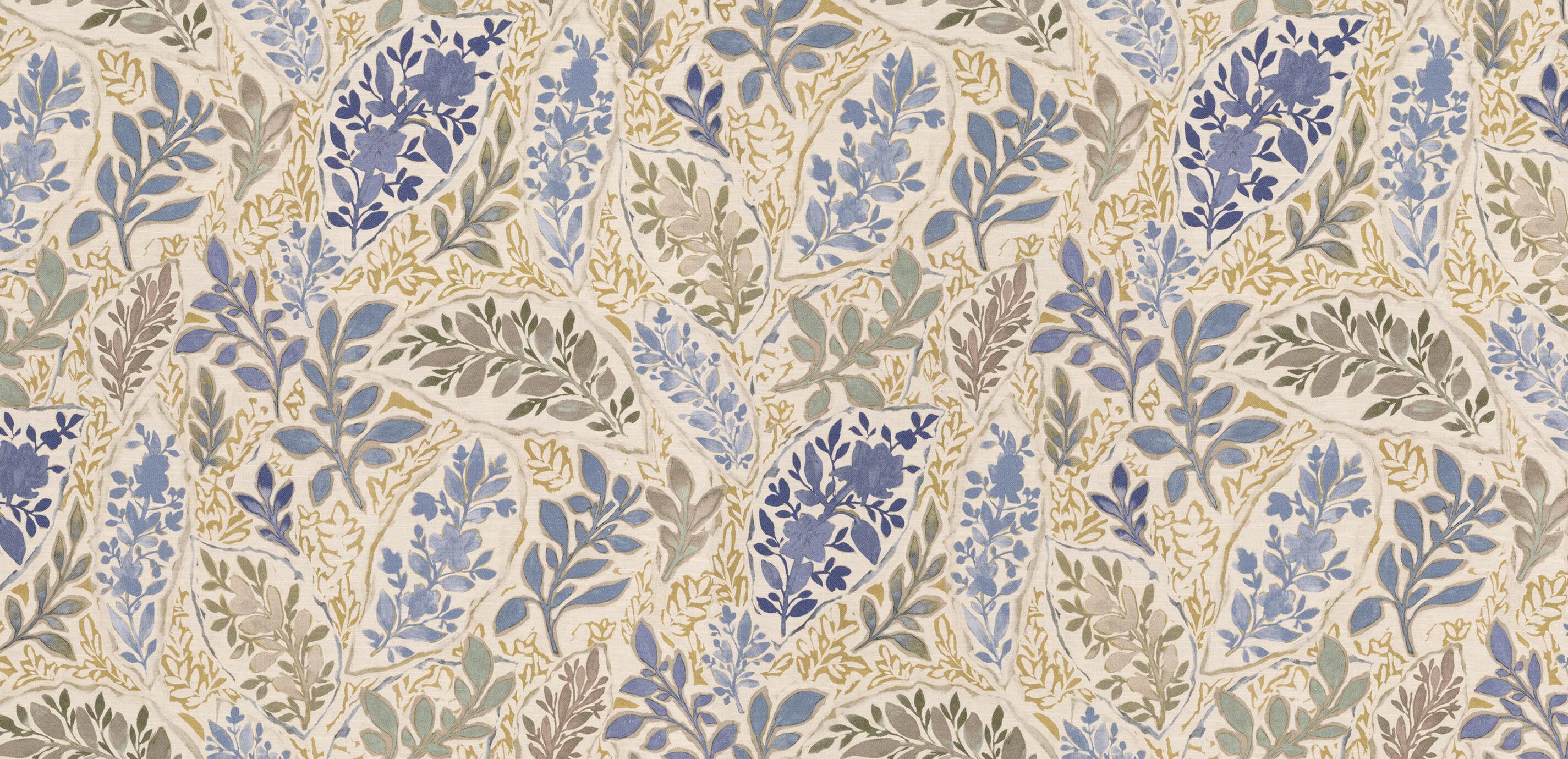 Josie Blue Fabric By the Yard