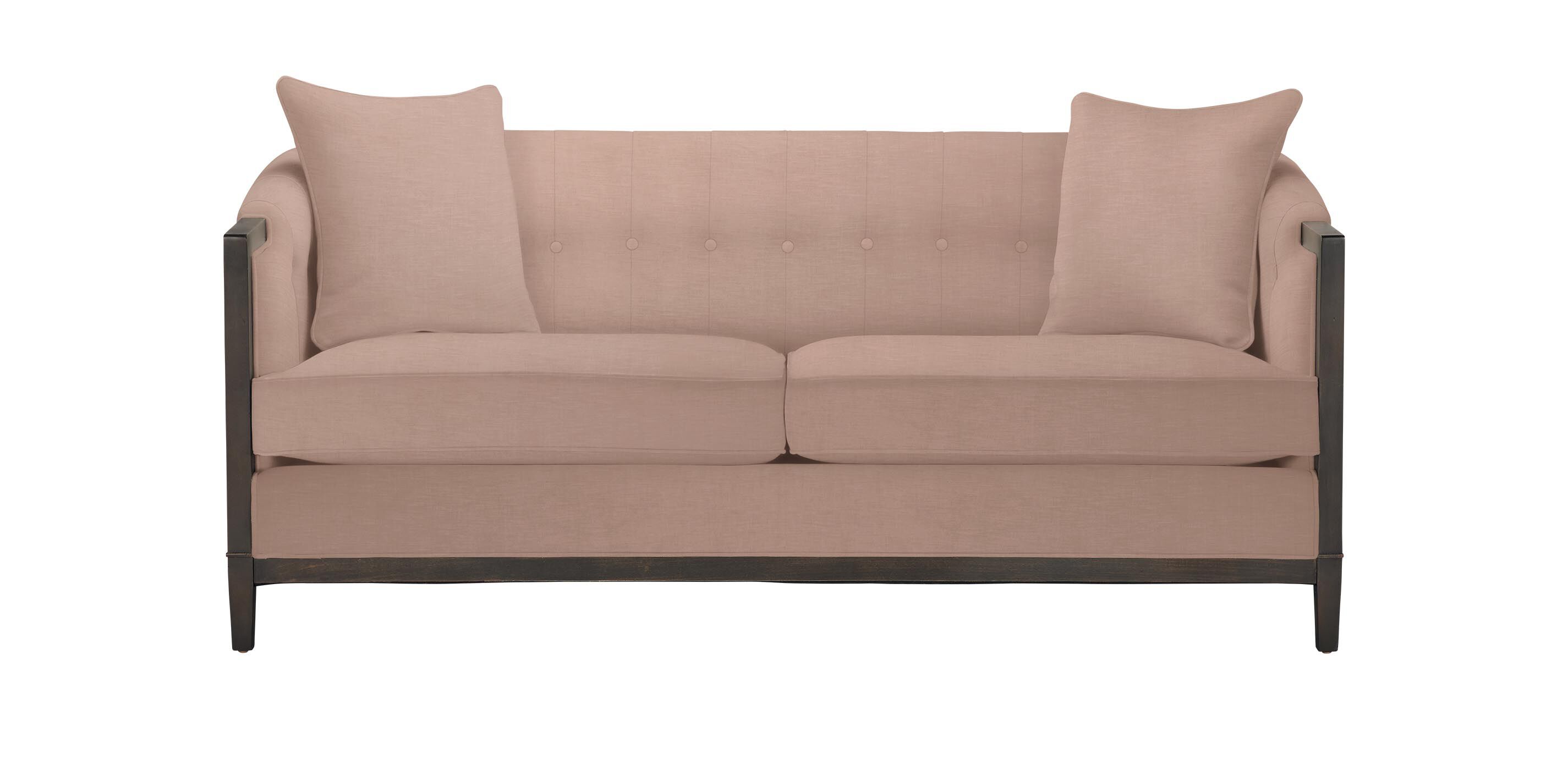 Mont Rose Exposed Wood Sofa