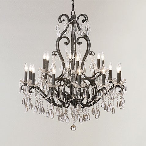 Whitney Slate Chandelier Product Tile Hover Image 093643