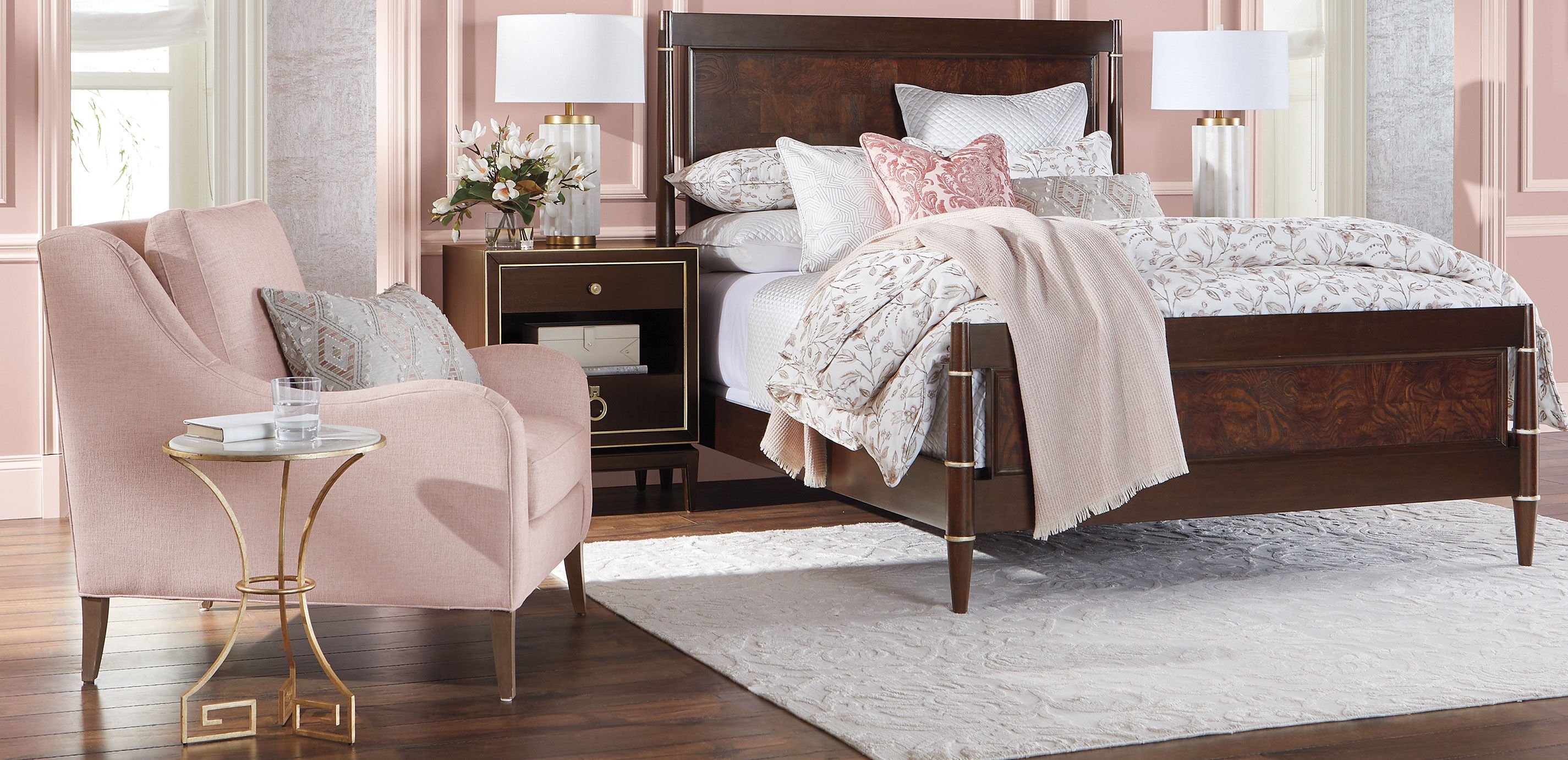 Clement Bed | Solid Wood Bed | Ethan Allen