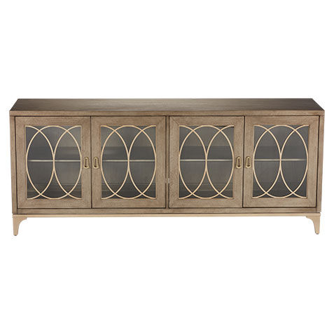 Ethan allen top duke media cabinet