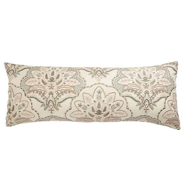 Monarch Embroidered Lumbar Pillow