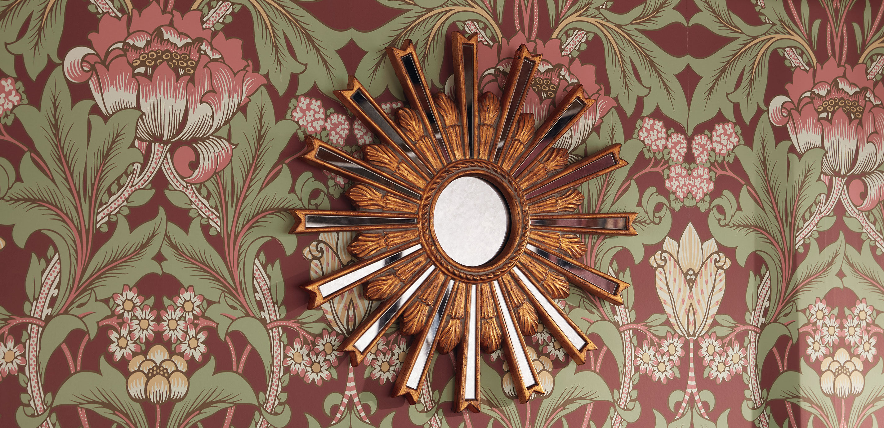 20" Gold Starburst Mirror_3