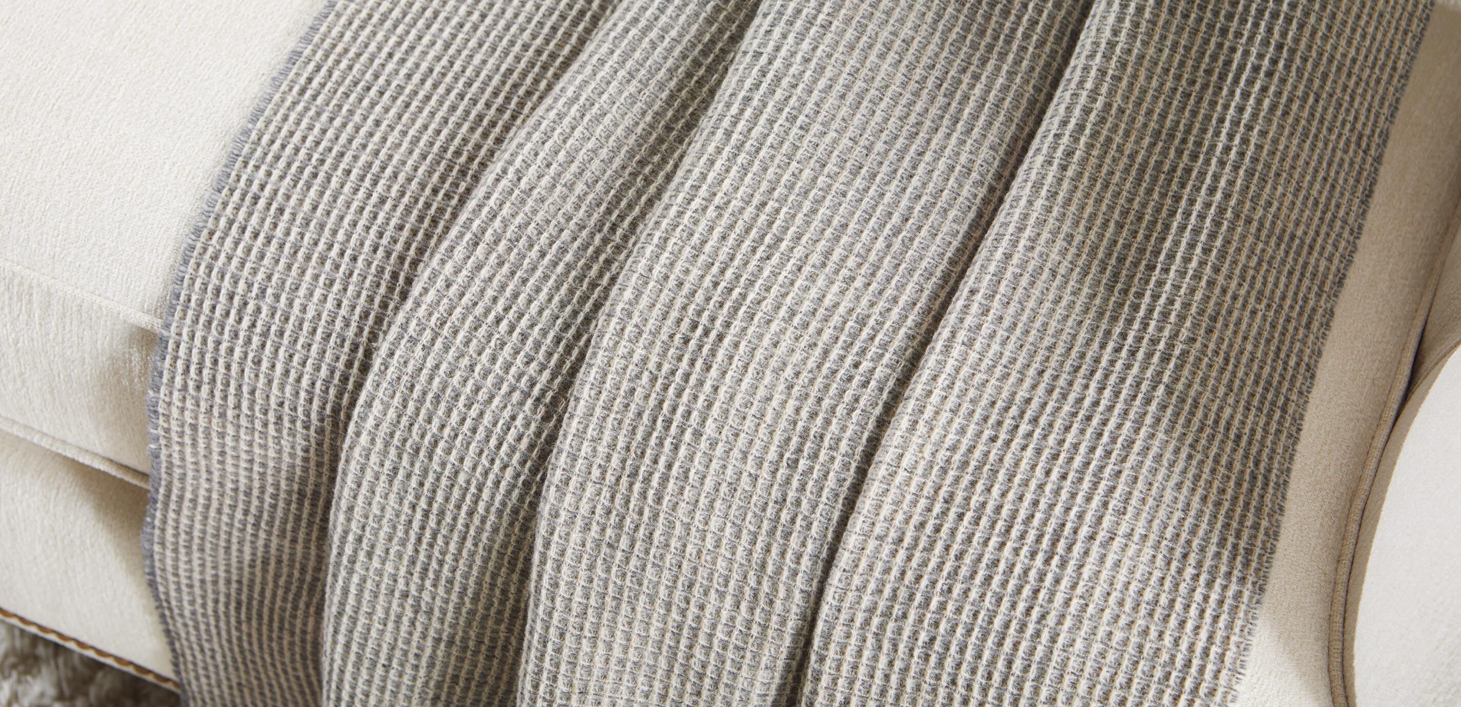 Rossi Waffle-Knit Wool Throw_3