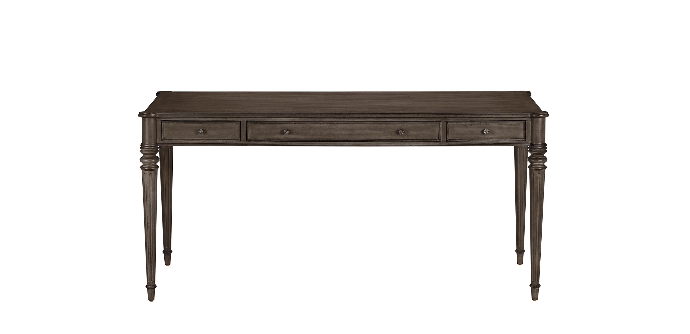 Custom Turret-Corner Home Office Desk