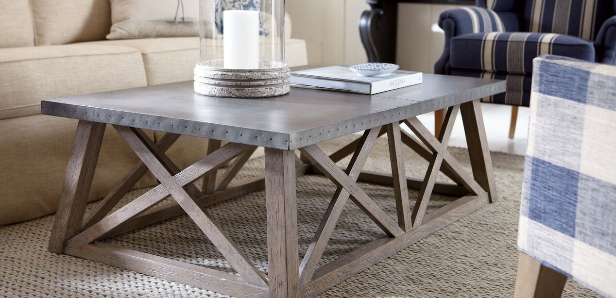 Bruckner Metal Top Coffee Table Coffee Tables