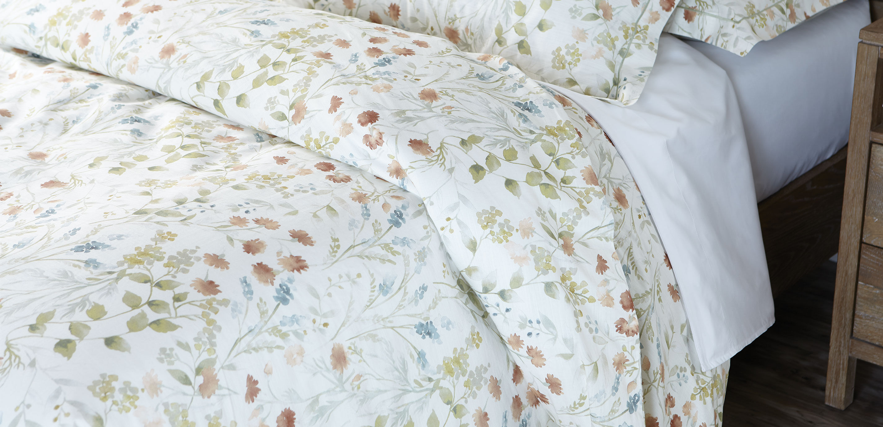 Country Floral Duvet Cover and Sham_2