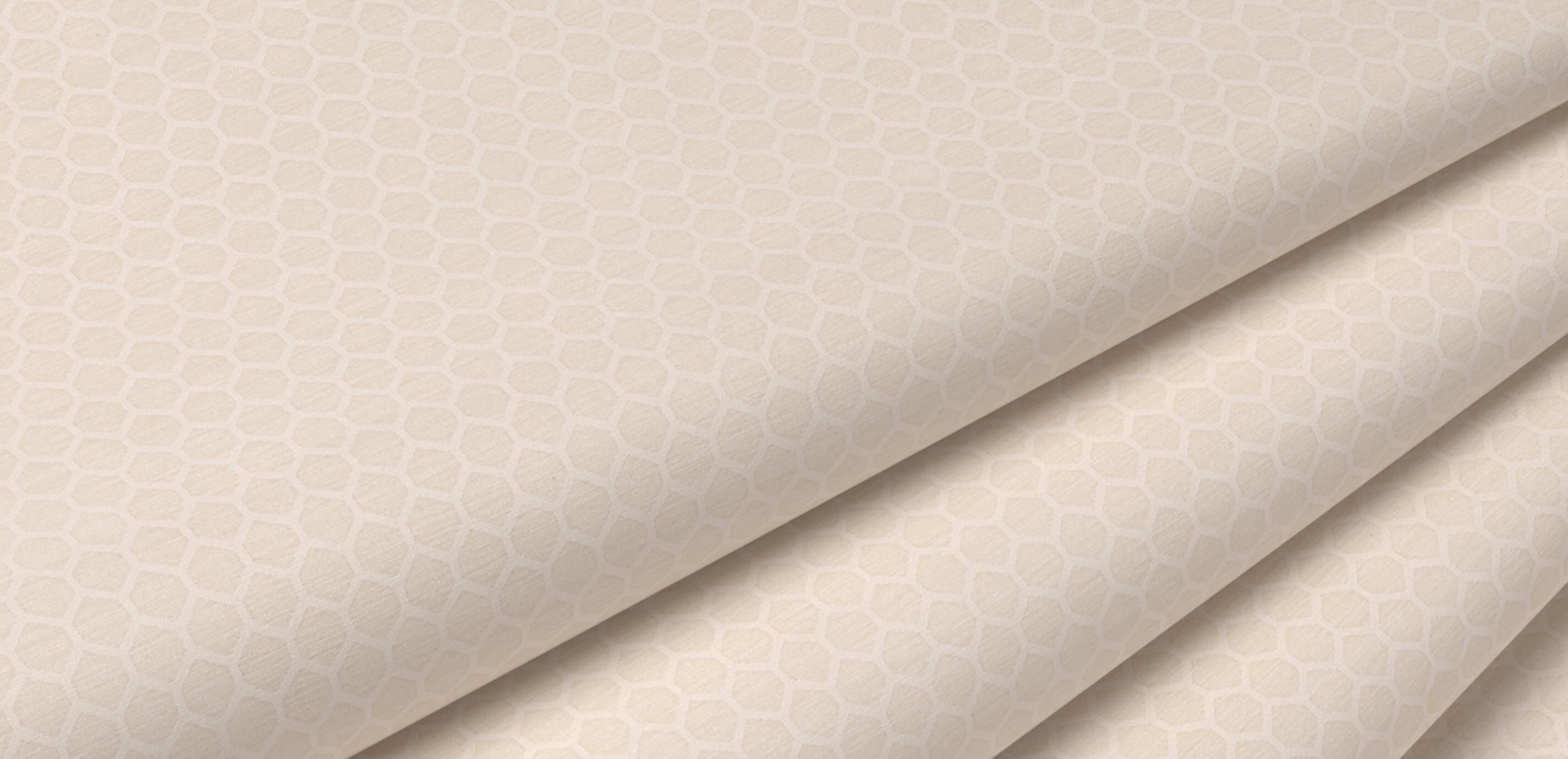 Hex Ivory Fabric By the Yard_1