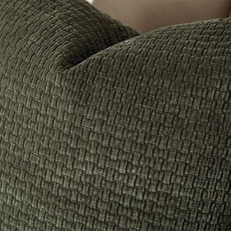 Basketweave Velvet Pillow Product Tile Hover Image 065791MST