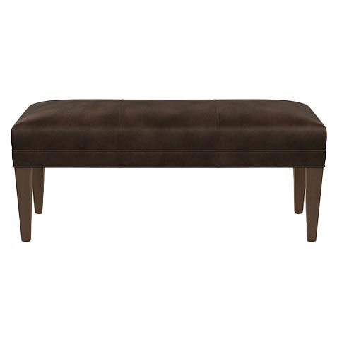 Wellesley Leather Bench image
