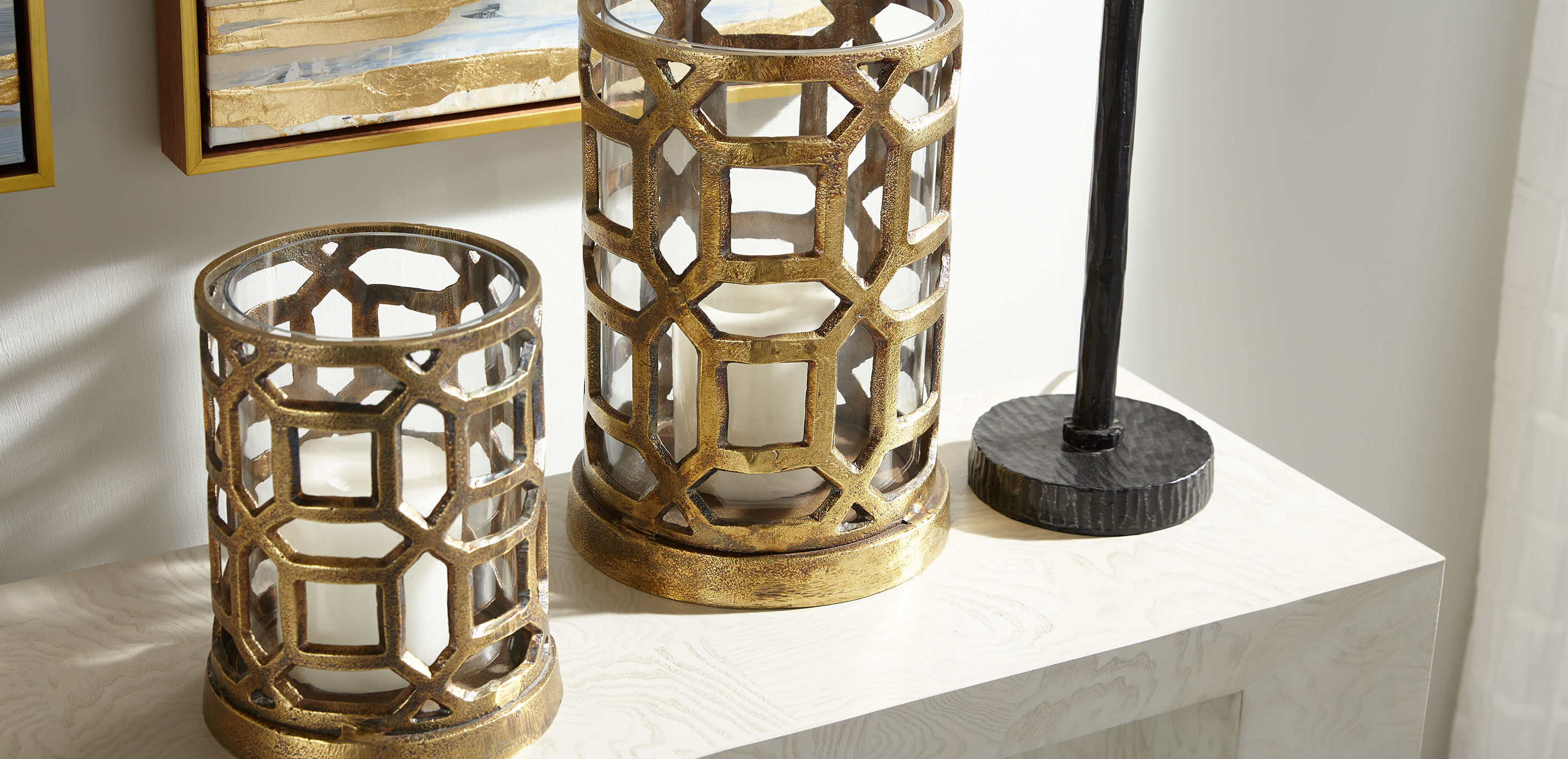 Bennie Antique Brass Hurricane_7