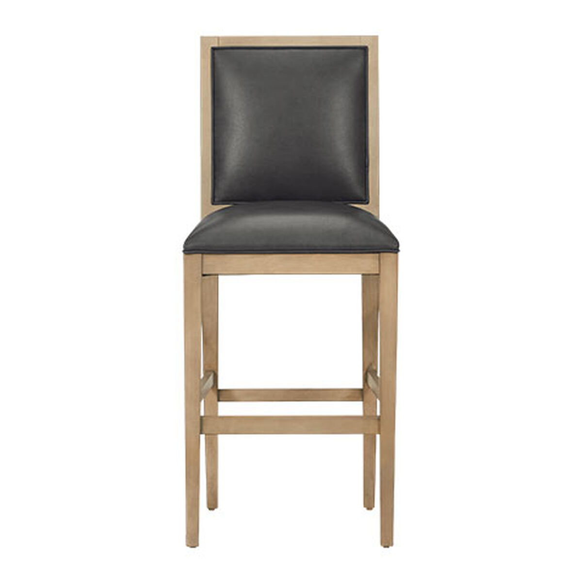 Grayson Leather Barstool