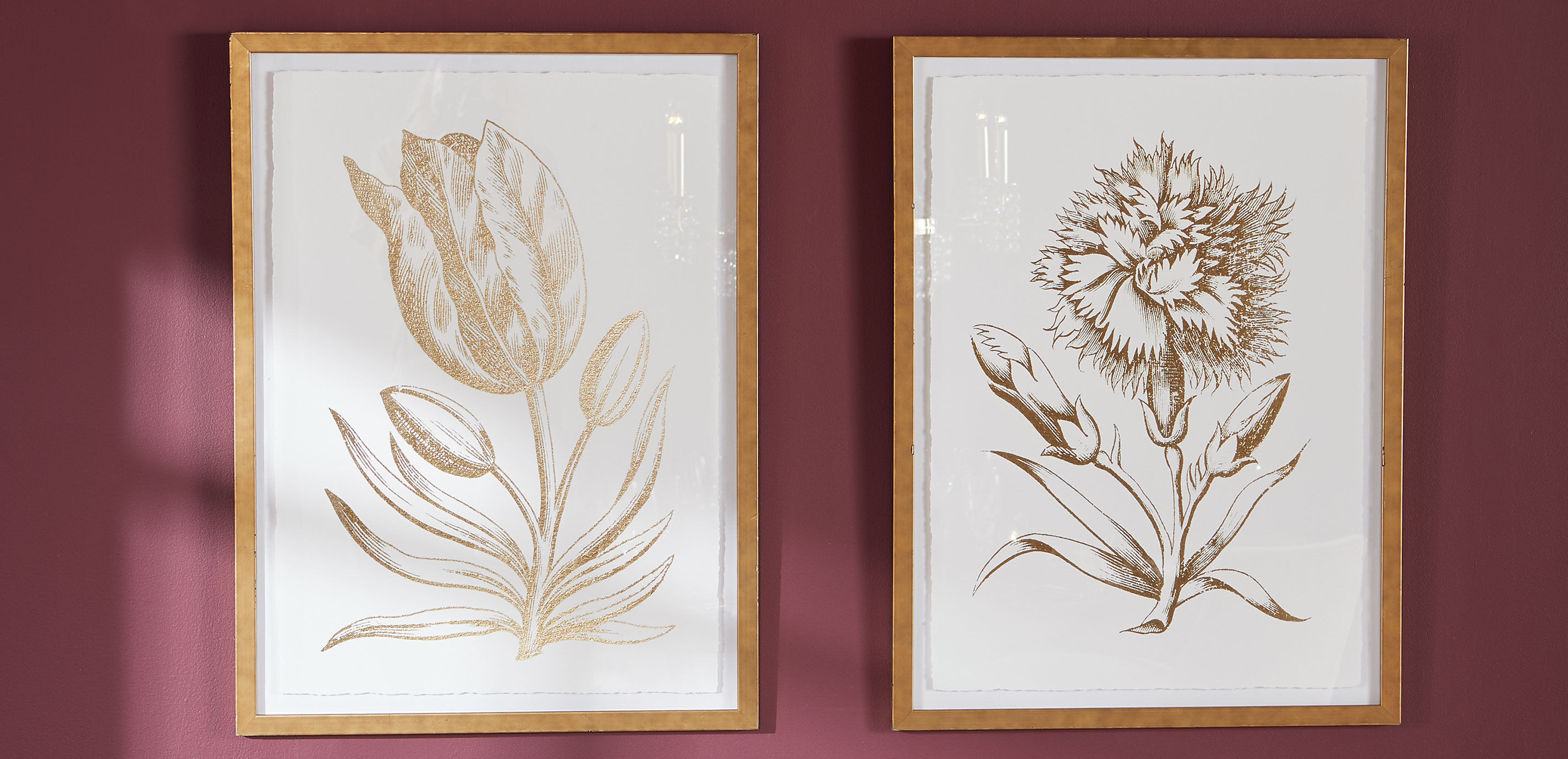 Gold Foil Floral II_2