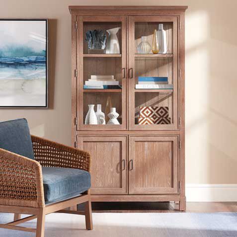 Display China Cabinets Modern China Cabinets Ethan Allen