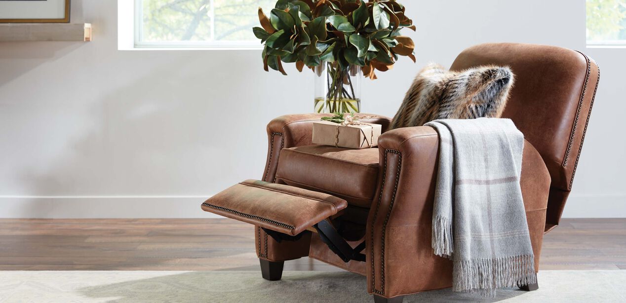 Dean Leather Recliner | Recliners | Ethan Allen