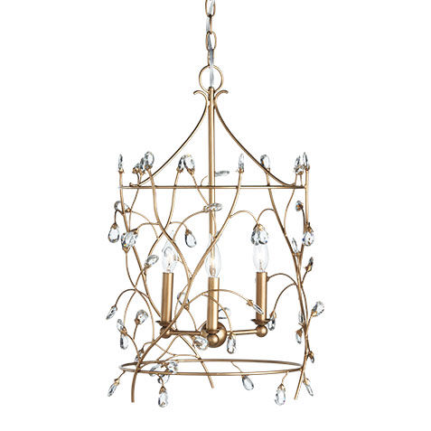 Clara Round Crystal Lantern image