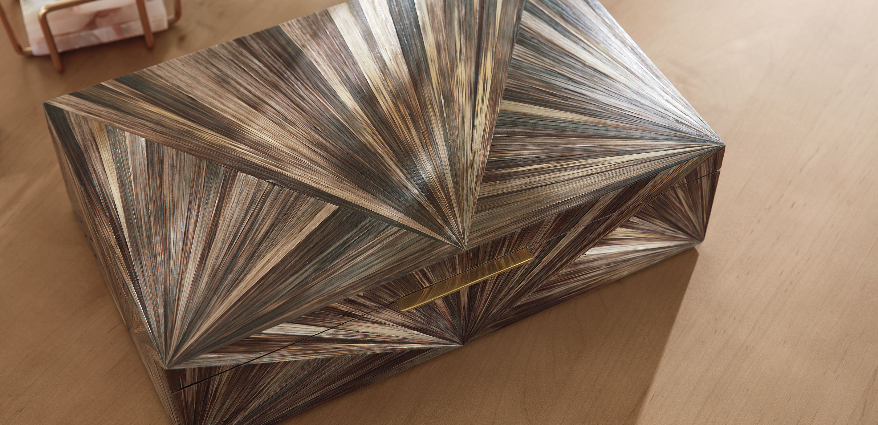 Brown Marquetry Box_7