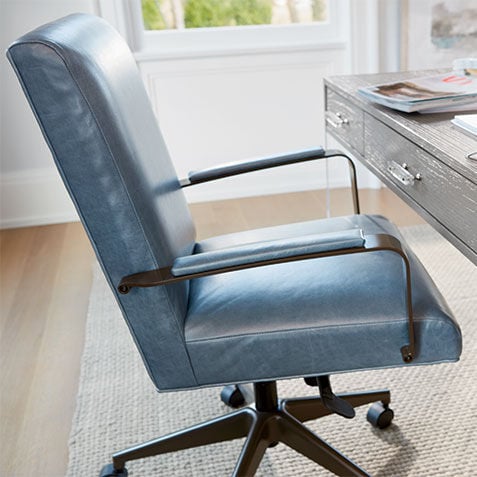 Slater Leather Desk Chair Product Tile Hover Image 722247