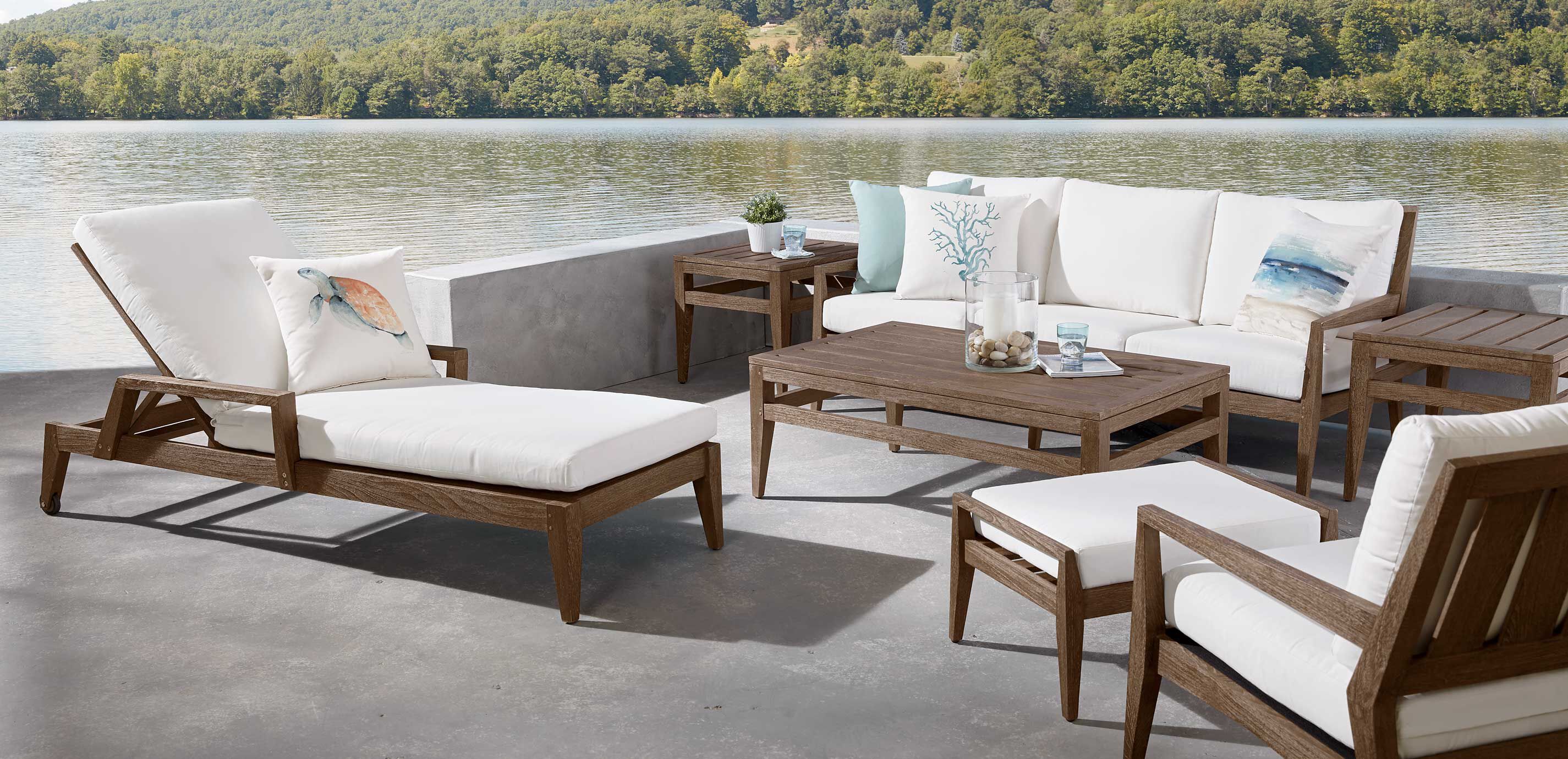 Bridgewater Cove Teak Side Table_8