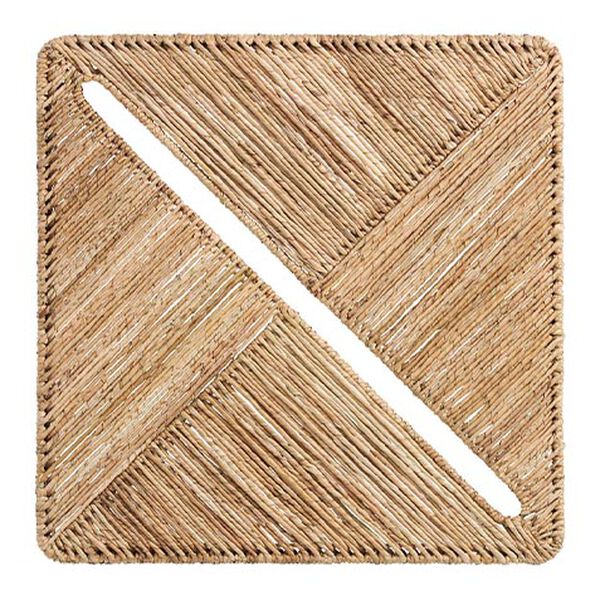 Nuala Seagrass Square Wall Panel
