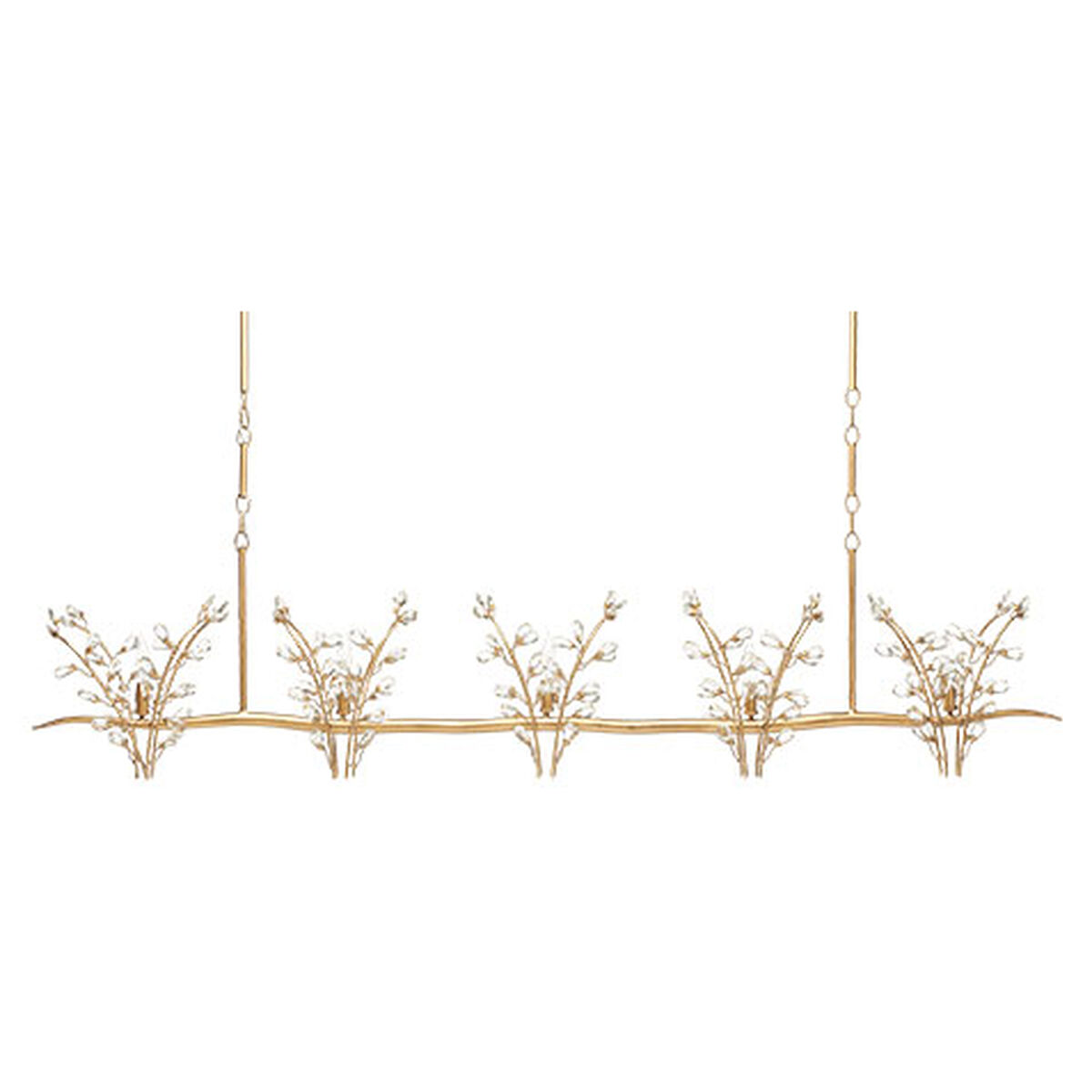Clara Linear Crystal Chandelier