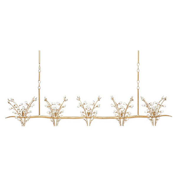 Clara Linear Crystal Chandelier