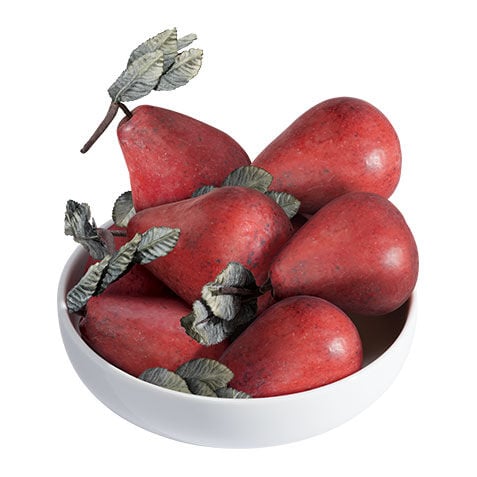 Decorative Butter Pear  (set of 6) image