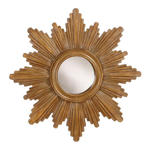 26" Gold Sunburst Mirror