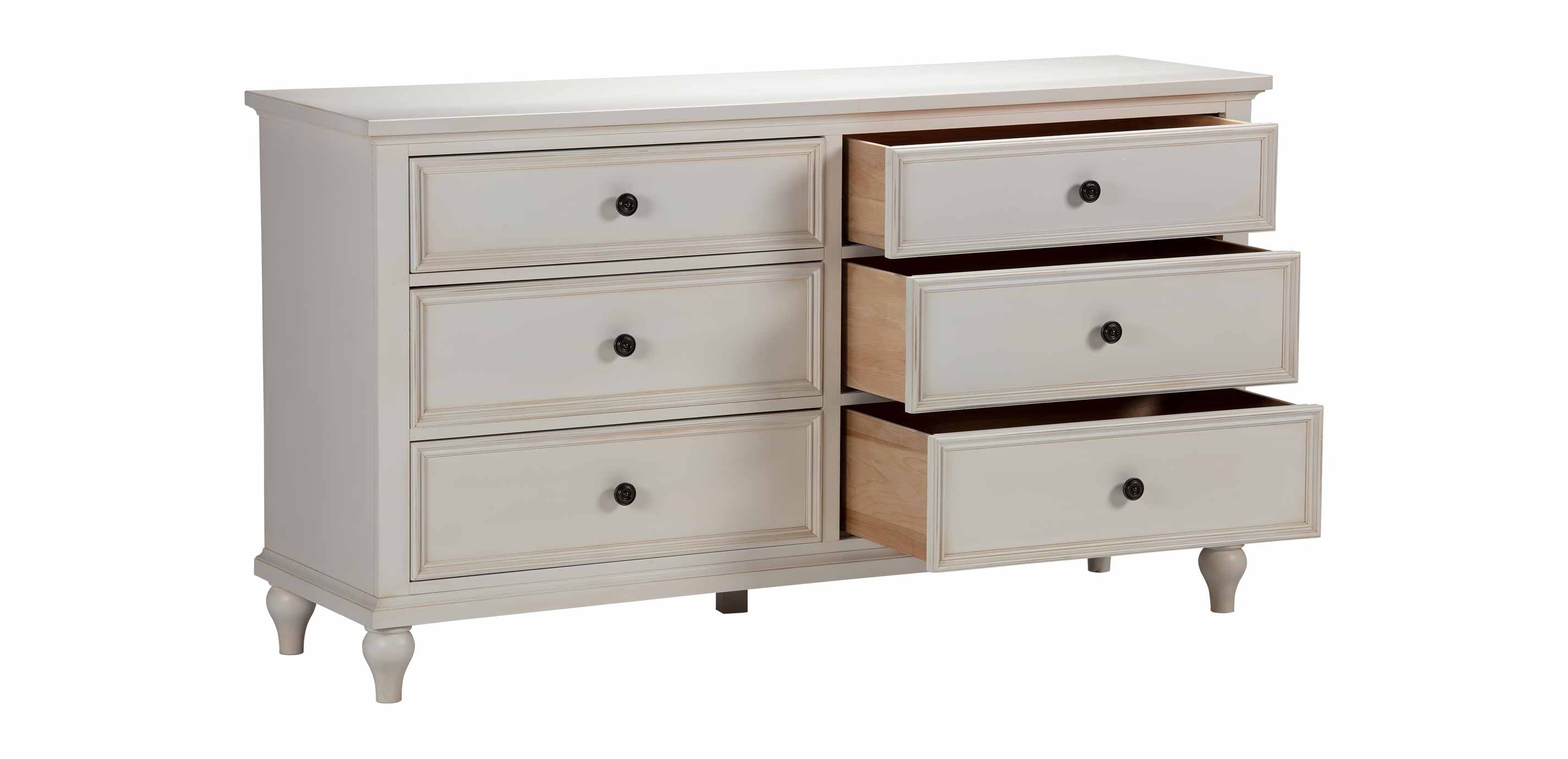 Reagan Double Dresser 6 Drawer Double Dresser Ethan Allen